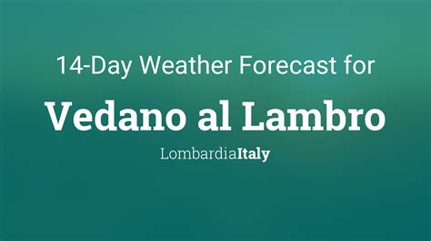 meteo vedano al lambro|Vedano al Lambro, Lombardy, Italy Today, Tonight